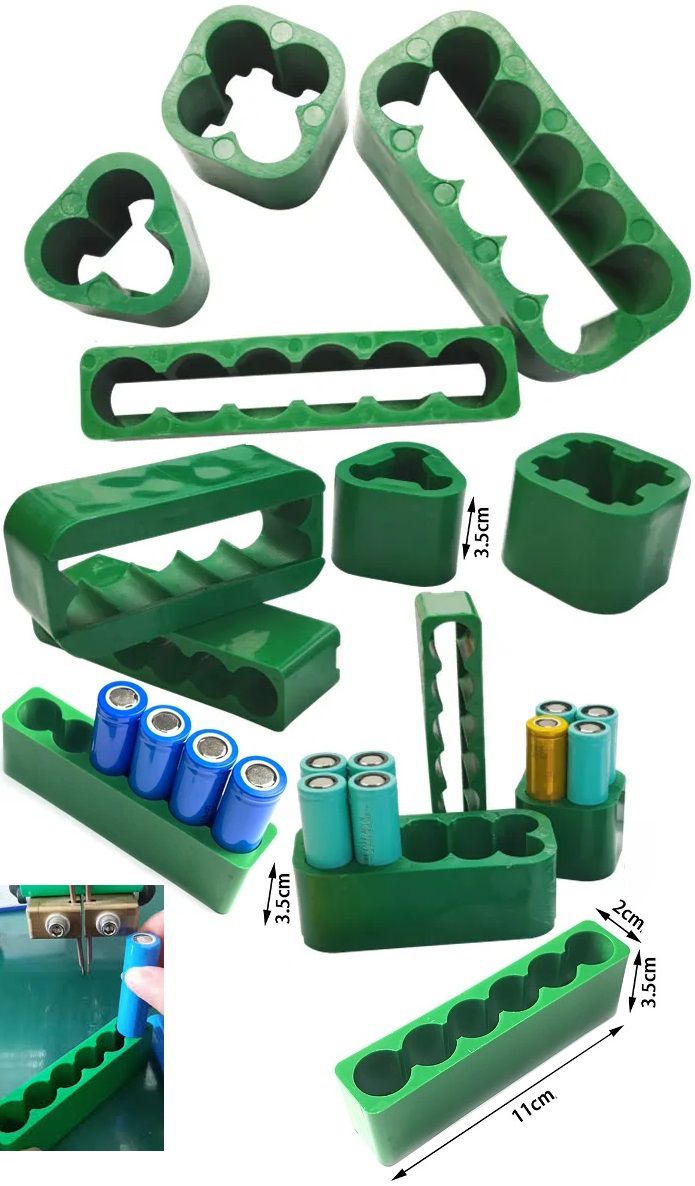 Bastidores 18650 - Verde